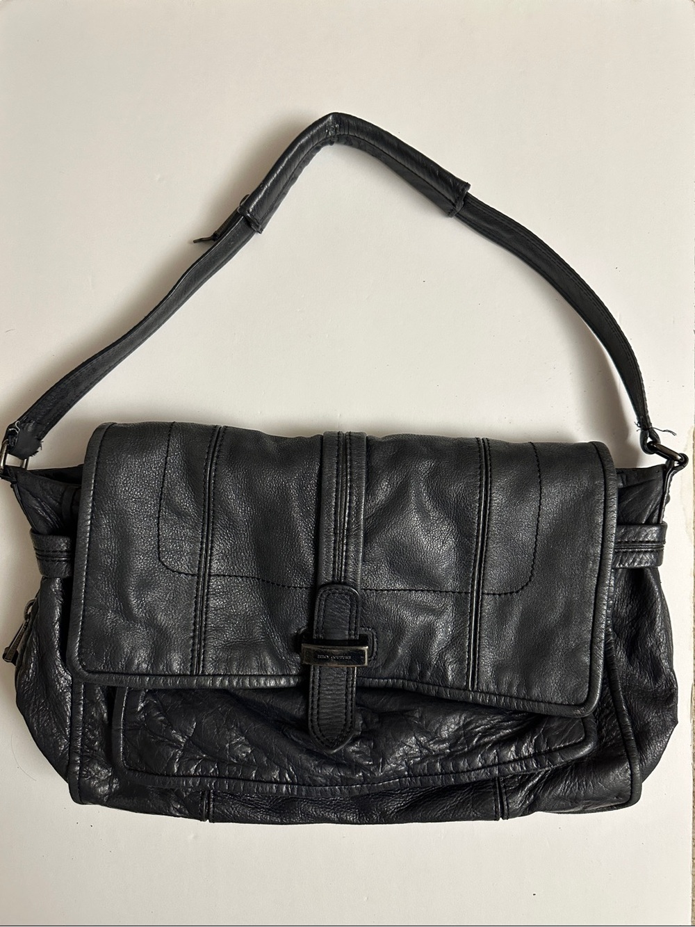 Juicy Couture Black Leather Shoulder Bag